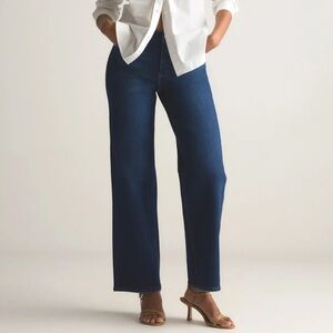 Quince Bella Stretch Relaxed Straight Jeans